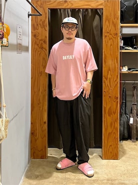 「NUMERALS（ヌメラルズ）のアイテム」を使った、ほりたくさん（メンズ・175cm）の夏コーディネート