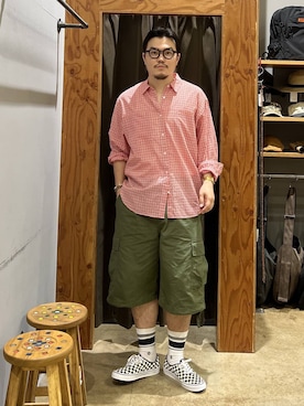 ほりたくさん(メンズ・175cm)の春コーディネート