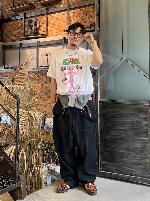 [niko and ...JEANS 2025AW]ワイドデニムオーバーオール