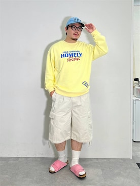 ほりたくさん(メンズ・175cm)の夏コーディネート
