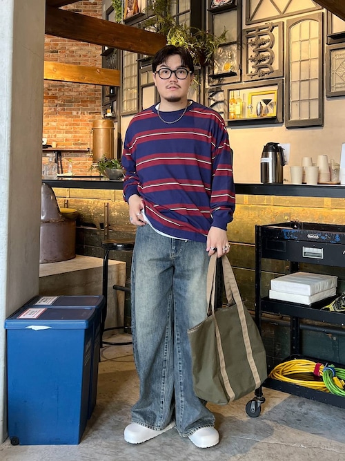 【niko and ...JEANS 2025AW】EXTRAワイド加工デニムパンツ