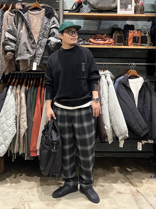 ツータックテーパードパンツ（スラックス）｜niko and（ニコアンド