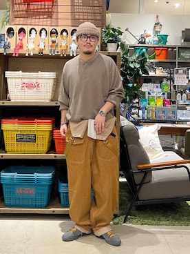 「春コーデ」｜「アイテム（サロペット/オーバーオール）」を使った、ほりたくさん（メンズ・175cm）の夏コーディネート