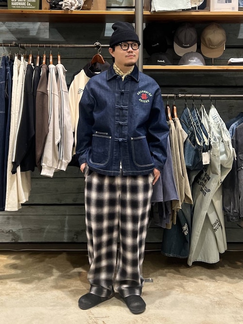 セール】[niko and JEANS] EMBROIDERED DENIM JACKET（デニム