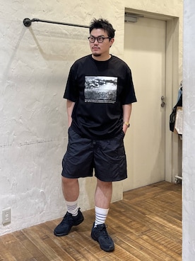 「NUMERALS（ヌメラルズ）のアイテム（トップス）」を使った、ほりたくさん（メンズ・175cm）の春コーディネート