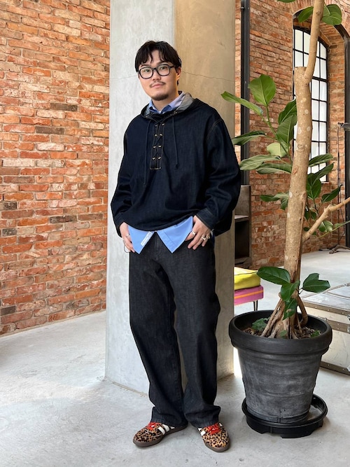 【niko and ...JEANS 2025AW】デニムアノラックパーカー