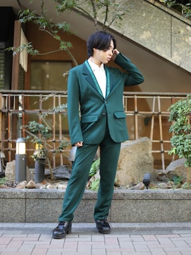 「AXES-X（アクシーズエックス）のアイテム」を使った、みちゅんさん（レディース・162cm）の冬コーディネート