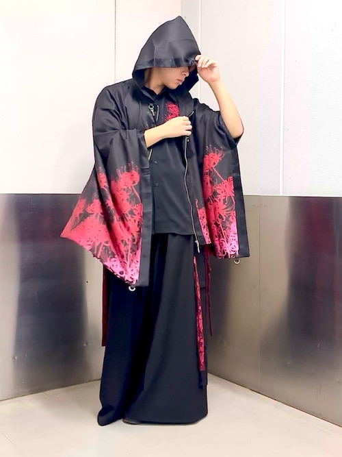 彼岸花カーゴ袴パンツ（その他パンツ）｜REZEN（リゼン）の