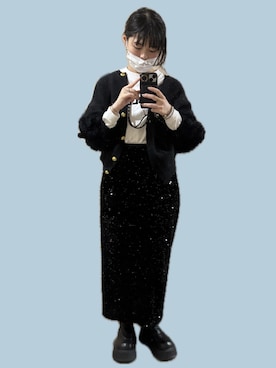 lovejoymikkoさん（骨格ウェーブ・レディース・159cm）の冬コーディネート