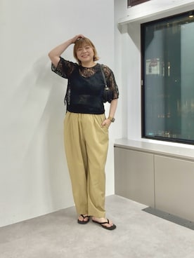 yosshiiiiiiさん(レディース・165cm)の夏コーディネート