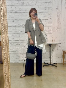 yosshiiiiiiさん(レディース・165cm)の夏コーディネート