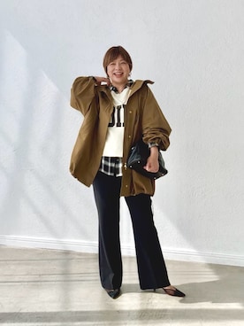 「アイテム（スウェット）」を使った、yosshiiiiiiさん（レディース・165cm）の夏コーディネート