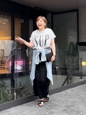 yosshiiiiiiさん（レディース・165cm）の夏コーディネート