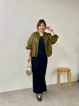 yosshiiiiiiさん（レディース・165cm）の冬コーディネート