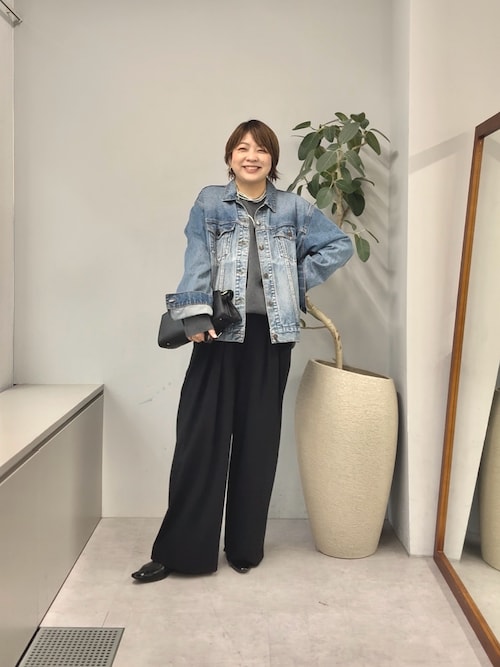 羽織るだけでサマになる！/MONN.:. デニムジャケット（デニム