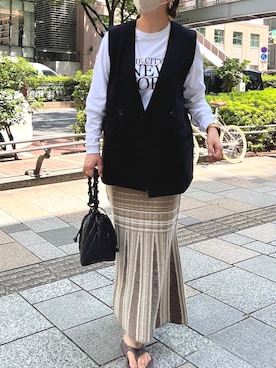 yosshiiiiiiさん（レディース・165cm）の夏コーディネート