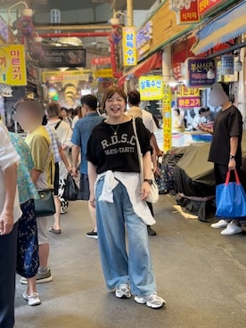 「リネンシャツ」｜yosshiiiiiiさん（レディース・165cm）の秋コーディネート