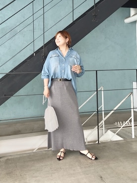 「40代女性」｜yosshiiiiiiさん（レディース・165cm）の夏コーディネート