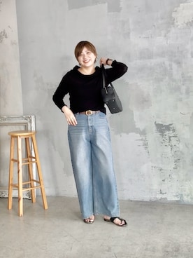 「アイテム（ファッション雑貨）」を使った、yosshiiiiiiさん（レディース・165cm）の夏コーディネート