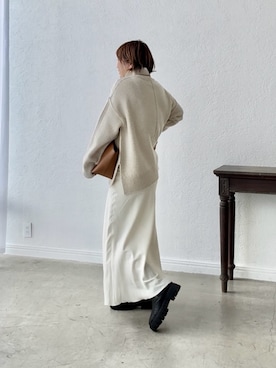 「アイテム（ハンドバッグ）」を使った、yosshiiiiiiさん（レディース・165cm）の秋コーディネート