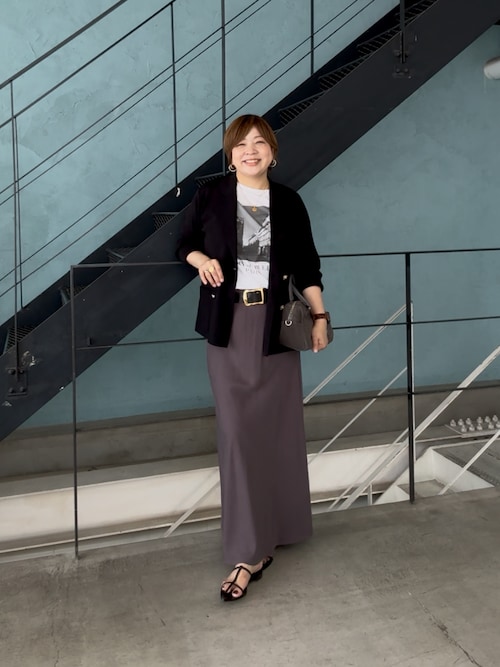 季節の変わり目に/接触冷感】ニットジャケット（テーラードジャケット