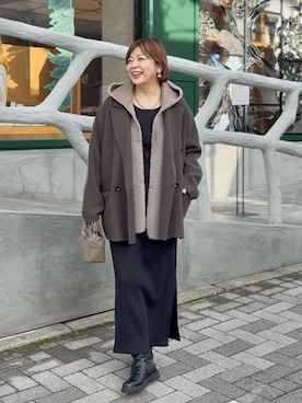 yosshiiiiiiさん（レディース・165cm）の冬コーディネート