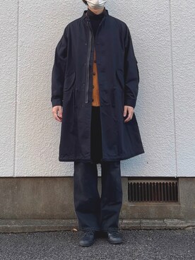 「BEAMS（ビームス）のアイテム（カーディガン/ボレロ）」を使った、だいさん（メンズ・180cm）の冬コーディネート