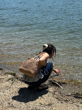 「Olu.（オルドット）のアイテム」を使った、Reiさん（レディース・158cm）の冬コーディネート