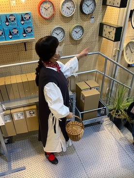 「春服デビュー宣言」｜「アイテム（財布/小物）」を使った、maicccさん（レディース・158cm）の春コーディネート