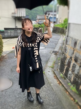 「salut!（サリュ!）のアイテム」を使った、maicccさん（レディース・158cm）の夏コーディネート