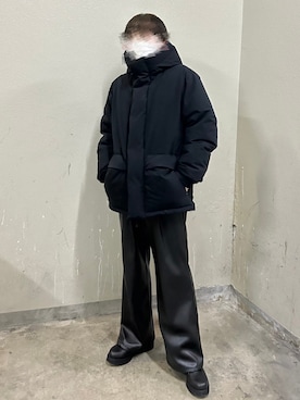「HARE」｜「アイテム（ダウンジャケット/コート）」を使った、hayachan029さん（メンズ・170cm）の冬コーディネート