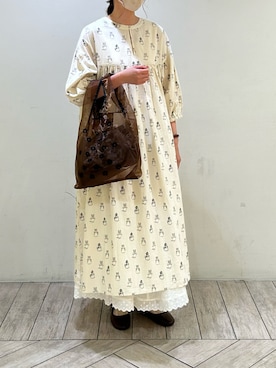 「SM2（エスエムツー）のアイテム（ワンピース/ドレス）」を使った、sukoさん（レディース・163cm）の春コーディネート