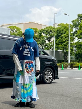 「EYTYS(エイティス)のアイテム」を使った、savieさん(レディース・155cm)の夏コーディネート