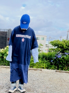 「Levi's（リーバイス）のアイテム（パンツ）」を使った、savieさん（レディース・155cm）の夏コーディネート
