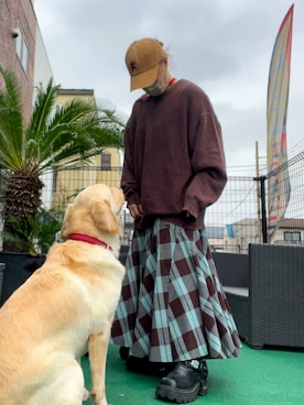 「アイテム（帽子）」を使った、savieさん（レディース・155cm・60代）の秋コーディネート