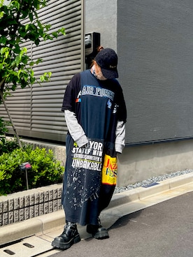 「EYTYS(エイティス)のアイテム」を使った、savieさん(レディース・155cm)の夏コーディネート