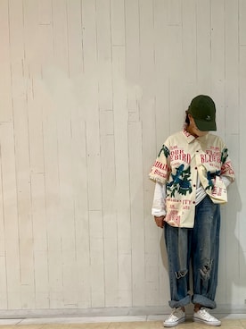 「アイテム（パンツ）」を使った、savieさん（レディース・155cm・60代）の夏コーディネート
