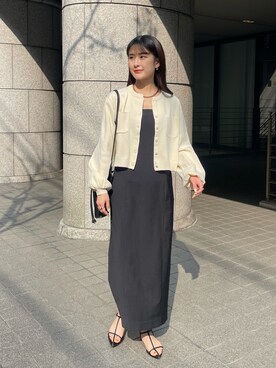 sakiさん（レディース・160cm）の春コーディネート