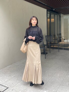 sakiさん（レディース・160cm）の春コーディネート
