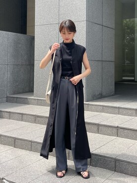 「CLEIO（クレイオ）のアイテム（ワンピース/ドレス）」を使った、sakiさん（レディース・160cm）の夏コーディネート