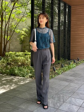 sakiさん（レディース・160cm）の夏コーディネート