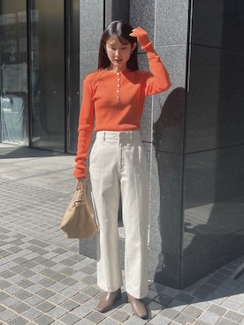 sakiさん（レディース・160cm）の春コーディネート