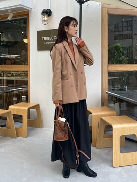 sakiさん(レディース・160cm)の秋コーディネート