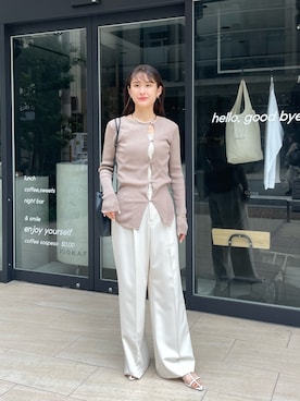 sakiさん（レディース・160cm）の春コーディネート