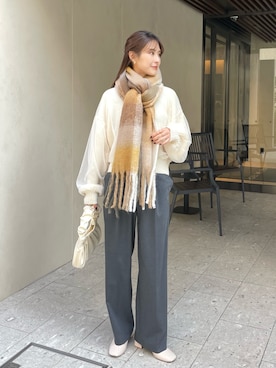 sakiさん（レディース・160cm）の冬コーディネート