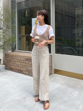 「CLEIO（クレイオ）のアイテム（ワンピース/ドレス）」を使った、sakiさん（レディース・160cm）の夏コーディネート