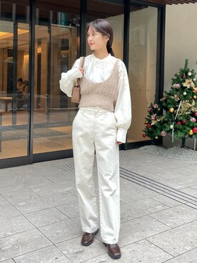 sakiさん（レディース・160cm）の冬コーディネート
