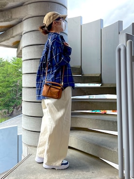 「Java（ジャバ）のアイテム」を使った、9sacoさん（レディース・159cm）の秋コーディネート