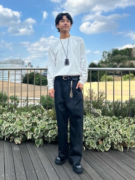Makotoさん（骨格ウェーブ・メンズ・180cm）の秋コーディネート