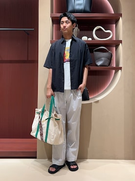 Makotoさん（メンズ・180cm）の夏コーディネート